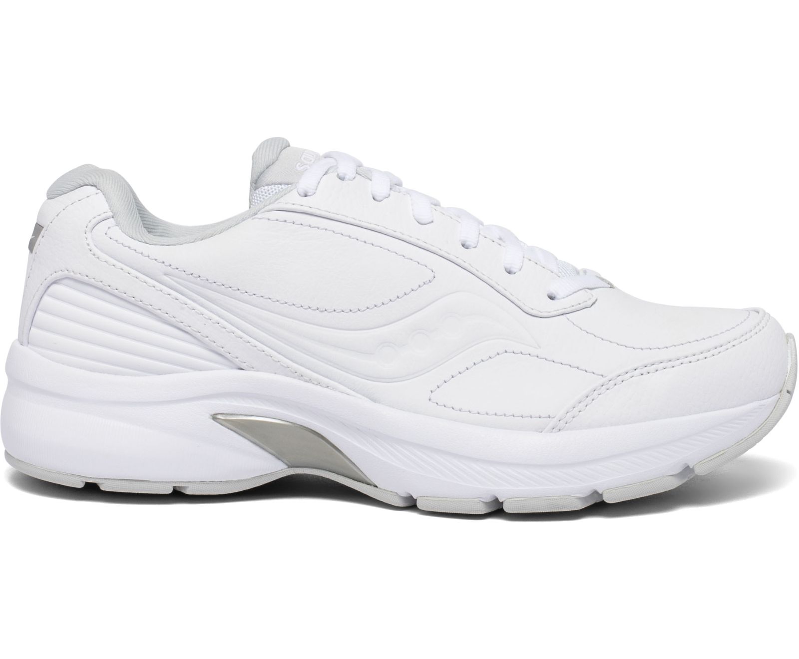 Saucony Omni Walker 3 Wide Women\'s Walking Shoes White | Canada 253LISH